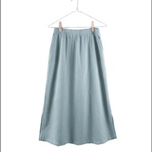 Elegant Blue Purple Midi Skirt - It is well LA skirt